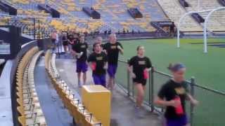 LSU Swimming \u0026 Diving Stadium Workout (2010-11)