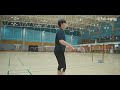 how to jump smash in badminton