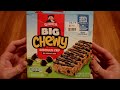 unboxing quaker big chewy chocolate chip granola bars 5 bar box