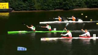 2013 ICF Canoe Sprint World Championships Duisburg K2 MEN 1000m