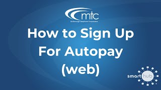 MTC Smarthub: Sign up for Autopay
