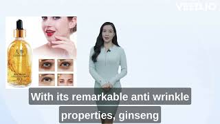 Revitalize Your Skin with Ginseng Polypeptide Anti-Ageing Solution | Natural Skincare