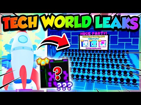 HOW TO PREPARE FOR *TECH WORLD* in PET SIMULATOR 99!! ALL LEAKS!! (Roblox)