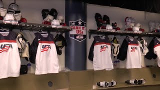 Team USA Locker Room Tour - Bell Centre - 2015 World Junior Championship