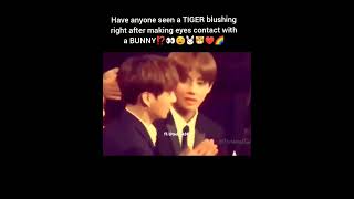 Taekook unseen moment🐰🐯♥️🌈 #taekook #bts #kookv #vkook