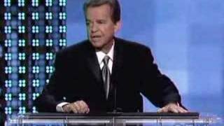 Emmys 2006 - Cut to Jon Stewart during Dick Clark's speech