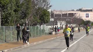 北九州マラソン2017Kitakyushu marathon 2017・7キロ地点・10時09分