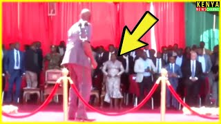 'RACHEL KUJA USALIMIE WATU' Listen how Ruto introduced his Wife at his former Primary in Kamagut