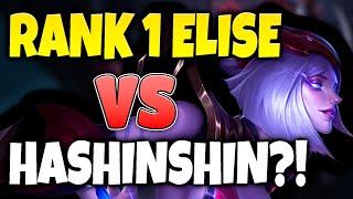 Rank #1 Elise finds Hashinshin in SoloQ and then this happened..