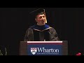 wharton mba convocation class of 2013