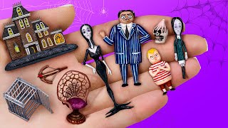 Miniature Dolls / 9 Addams Family DIYs