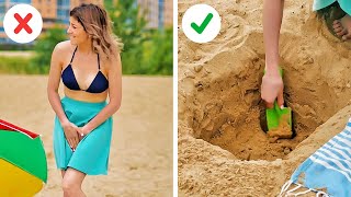 Amazing Summer Hacks To Save Your Beach Day