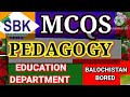 Pedagogy Mcqs | Balochistan Board Mcqs | Jobs Preparation Mcqs | Baloch MD institute