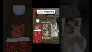 孩子是个意外，夫妻才是真爱 #猫meme小剧场 #funny #喵不可言 #猫meme #cat #喵 #夫妻 #孩子 #shorts