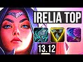 IRELIA vs GRAVES (TOP) | 1400+ games, 9/1/2, 1.3M mastery | EUW Grandmaster | 13.12