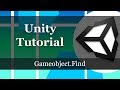 GameObject.Find Function - Beginner - Unity Tutorial