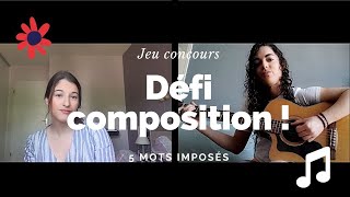 DEFI : Faire une composition avec 5 Mots imposés 😱