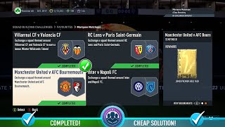 FIFA 23 Marquee Matchups – Manchester United v AFC Bournemouth SBC - Cheapest Solution & Tips