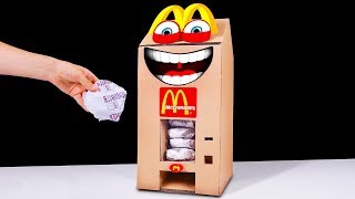 DIY How to Make McDonald's Vending Machine