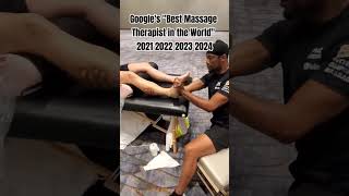 🥷 When the Best Massage Therapist in the World Chaz Armstrong Massage Ninja gets a hold of your Feet