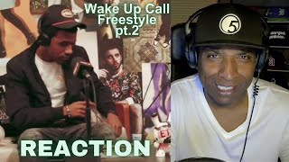 FIRST TIME HEARING: Amir Ali "The Wake Up Call Podcast Exclusive Freestyle"- Pt.2 (REACTION)