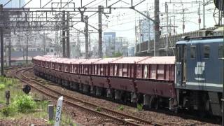 東海道本線8785列車（笠寺～乙女坂）EF64-1046+ホキ