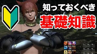 【FF14】🔰初心者さんが知っておくべき基礎知識