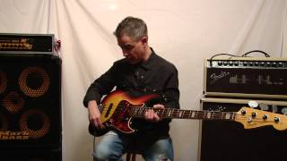 1966 Fender Jazz Bass demonstration/review by Jona