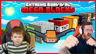 Vefa ile Dünyanın En Büyük Bloğunda Hayatta Kalmak (Minecraft Survival)