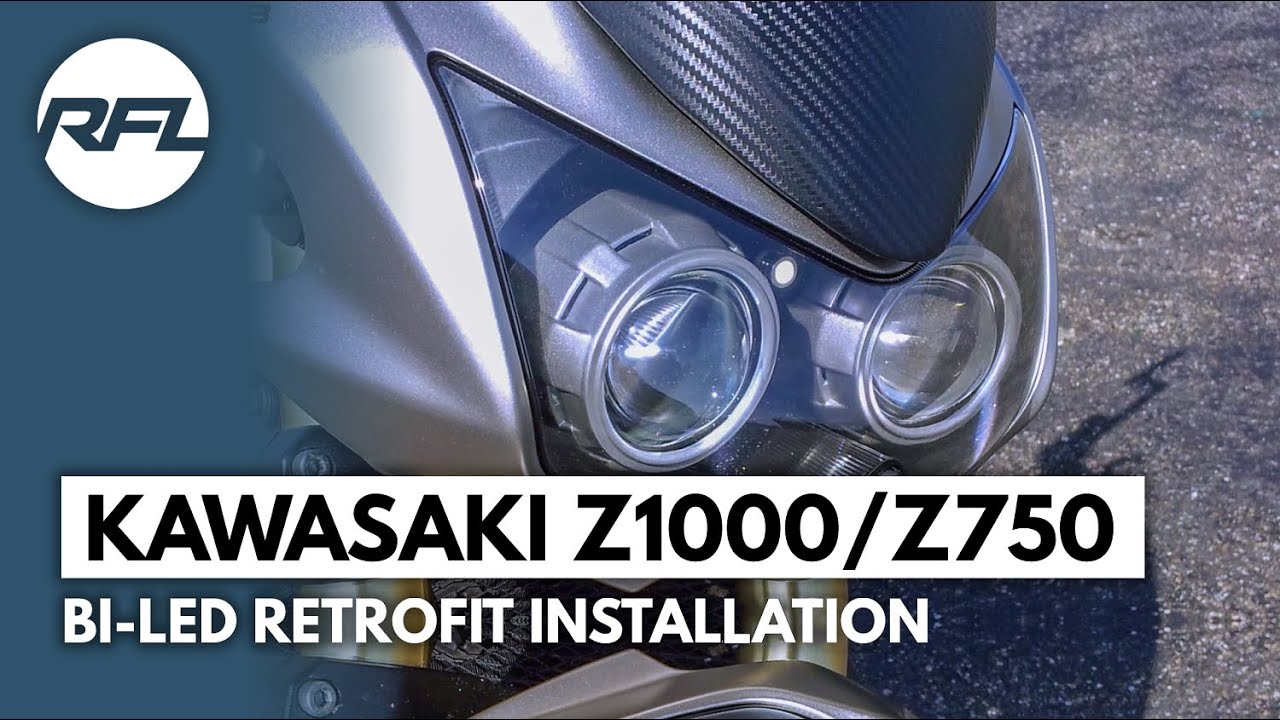 Kawasaki Z750 Z1000 2003 2004 2006 Bi Led Retrofit Diy Custom