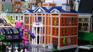 LEGO X Mansion 2X Expansion MOC with Underground Levels