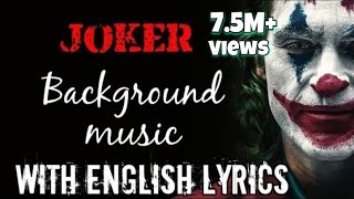 Joker song lyrics with English Translation | HQ BGM music full song | Indila - Dernière Danse |