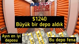 $1240 büyük bir depo aldık