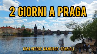 Cosa vedere a PRAGA in 2 GIORNI! + posti in cui mangiare + consigli | Guida Rapida