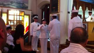 Navy Retirement Flag Passing Ceremony to \