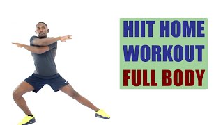 10-Minute HIIT Home Workout Full Body (No Jumping)