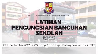 Video Latihan Pengungsian Bangunan Sekolah SMKSS17 2022