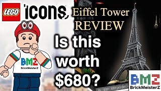 LEGO Icons 2022 Eiffel Tower Set REVIEW!