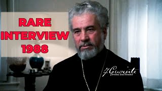 FR. GEORGE CALCIU: A Rare Interview 1988. Multilingual subtitles.  #frgeorgecalciu #gheorghecalciu