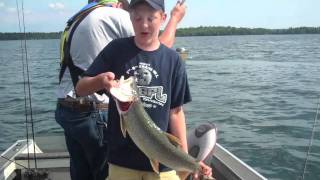 Fishing for Lake Trout on Crow Lake