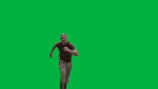Shane Running Meme - GREEN SCREEN
