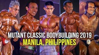 Onstage Mutant Classic Bodybuilding Championship 2019, Manila, Philippines