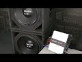 Alto falante 7 Driver SL 3K1 - 1550W RMS Tocando