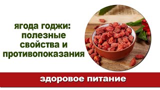 Вся правда о ягодах годжи / Полезные свойства и противопоказания