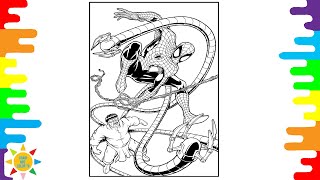 Spider-Man vs Doctor Octopus Coloring Page | Amazing Spiderman Coloring | Culture Code - You & I