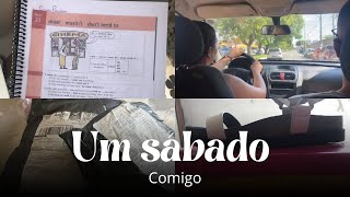 VLOG | um sábado comigo + comprinhas e presente