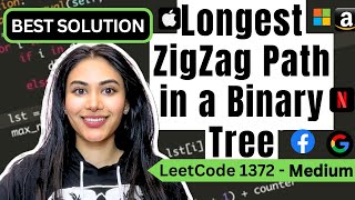 Longest ZigZag Path in a Binary Tree - Python #leetcode #leetcode75