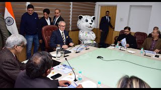 Chief Minister Omar Abdullah reviews preparations for 5th Khelo India Winter Games