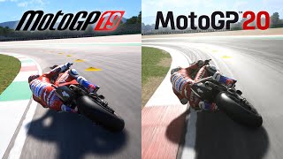 MotoGP19 vs MotoGP20 | Direct Comparison