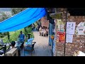 uncut walking tour dharamkot main market mcleodganj himachal india 4k 60fps